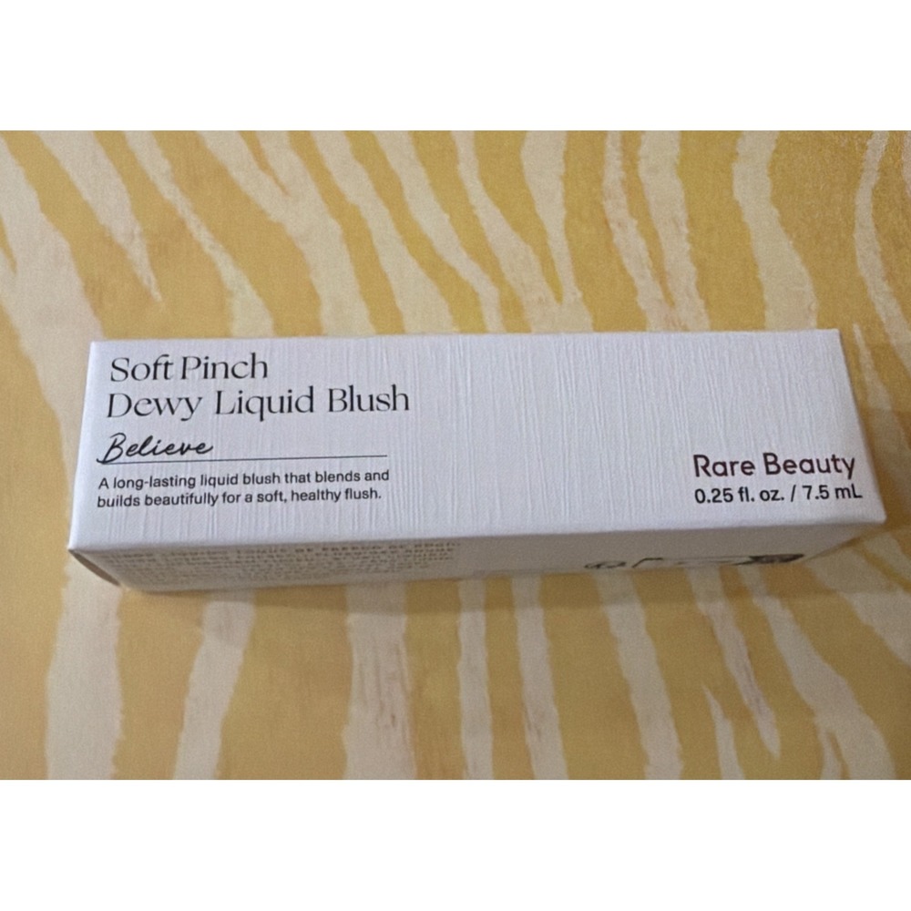 Rare Beauty by Selena Gomez Soft Pinch Dewy Liquid Blush BELIEVE Full Size NIBโ